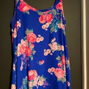 Floral tank top